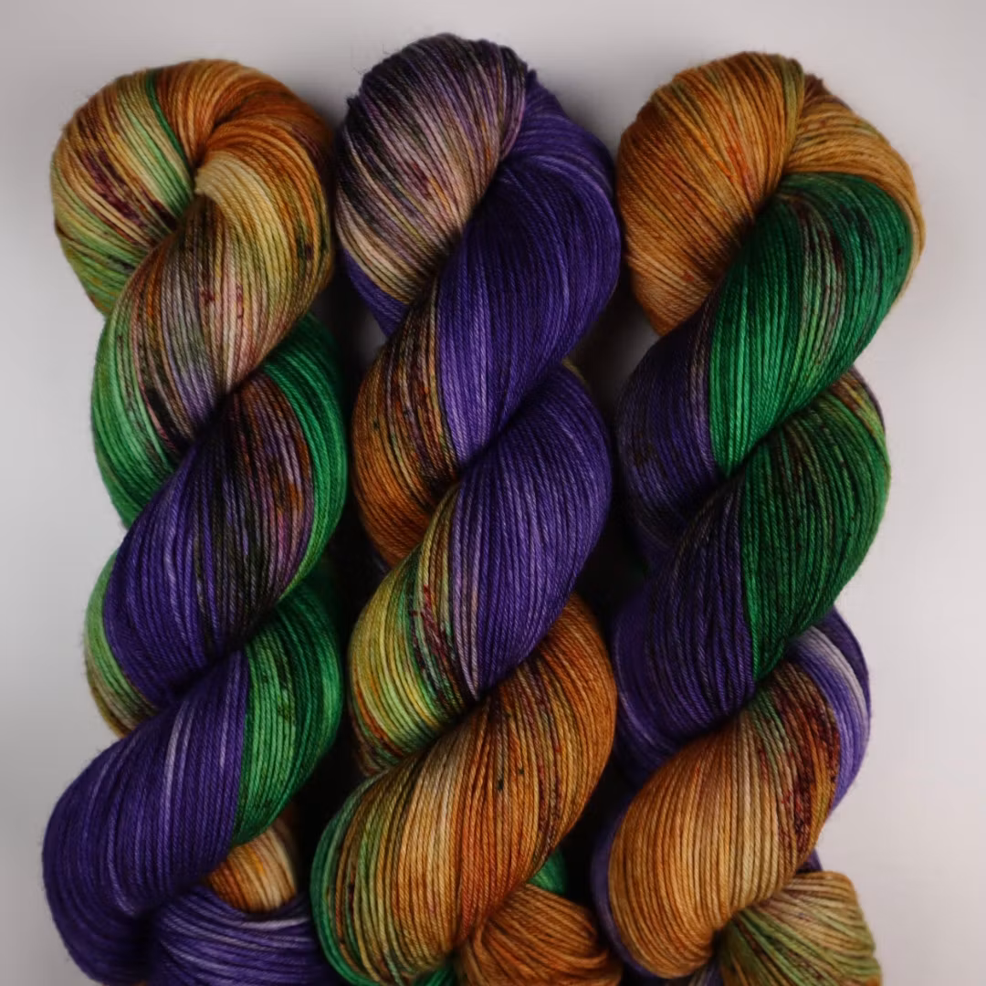 Merino Sock "Halloween" 100g