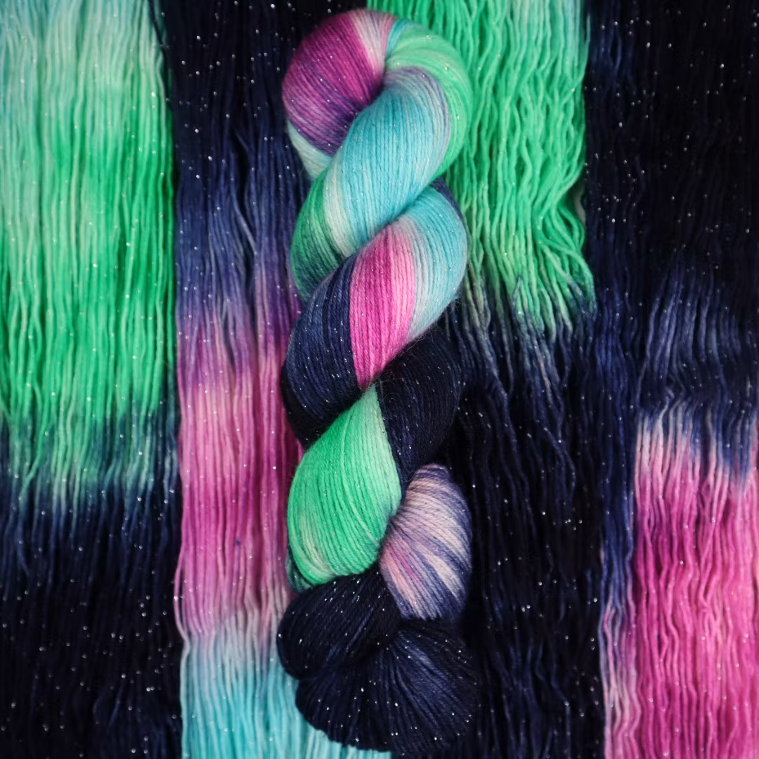 GLITTER Sockgarn "Aurora"