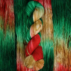 GLITTER Sockgarn "All I Want For Christmas is Yarn"
