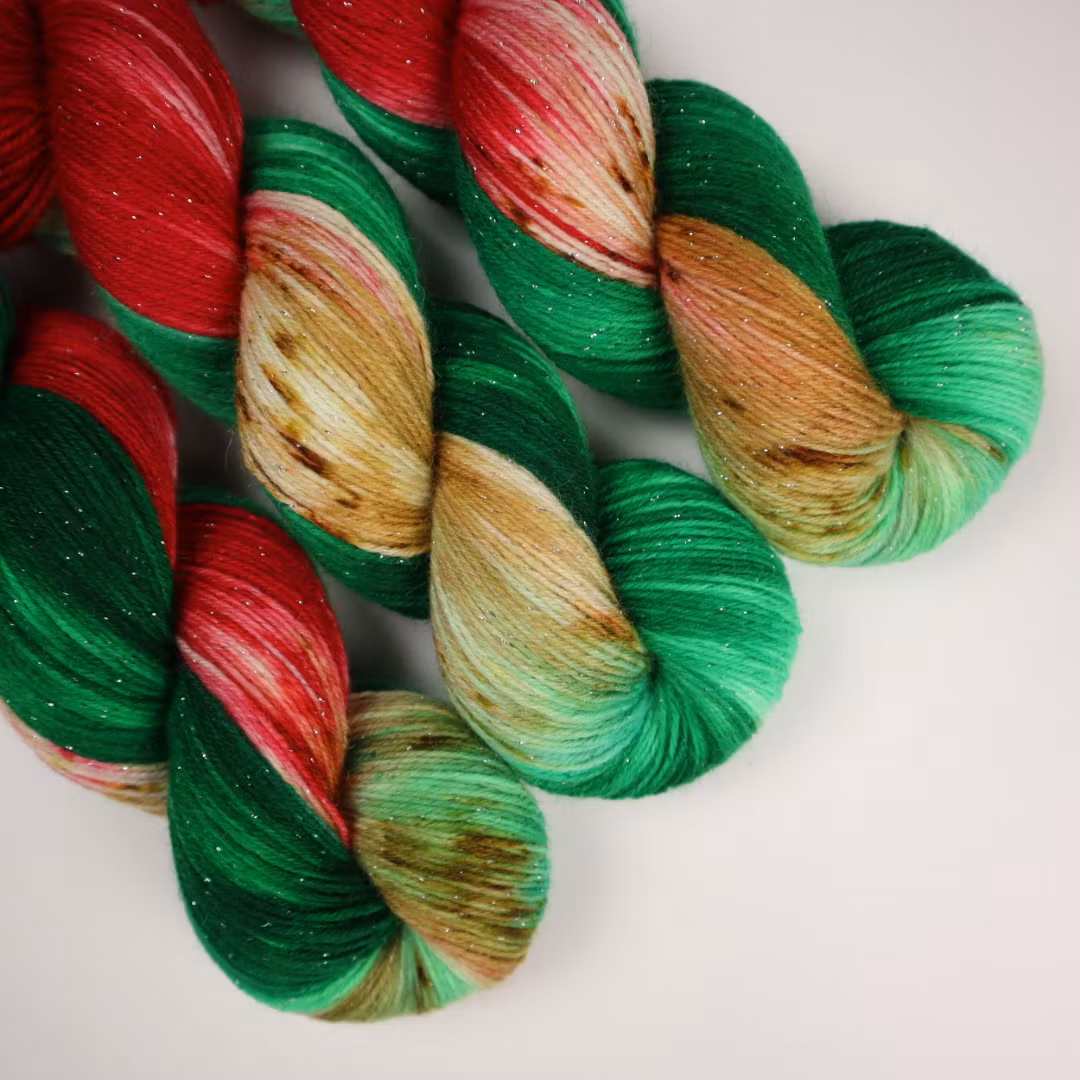 GLITTER Sockgarn "All I Want For Christmas is Yarn"