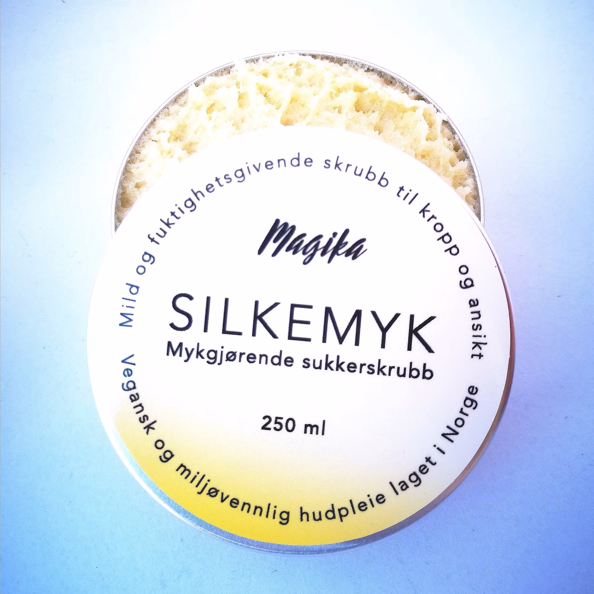 Restesalg Silkemyk sukkerskrubb 250 ml NB datovare