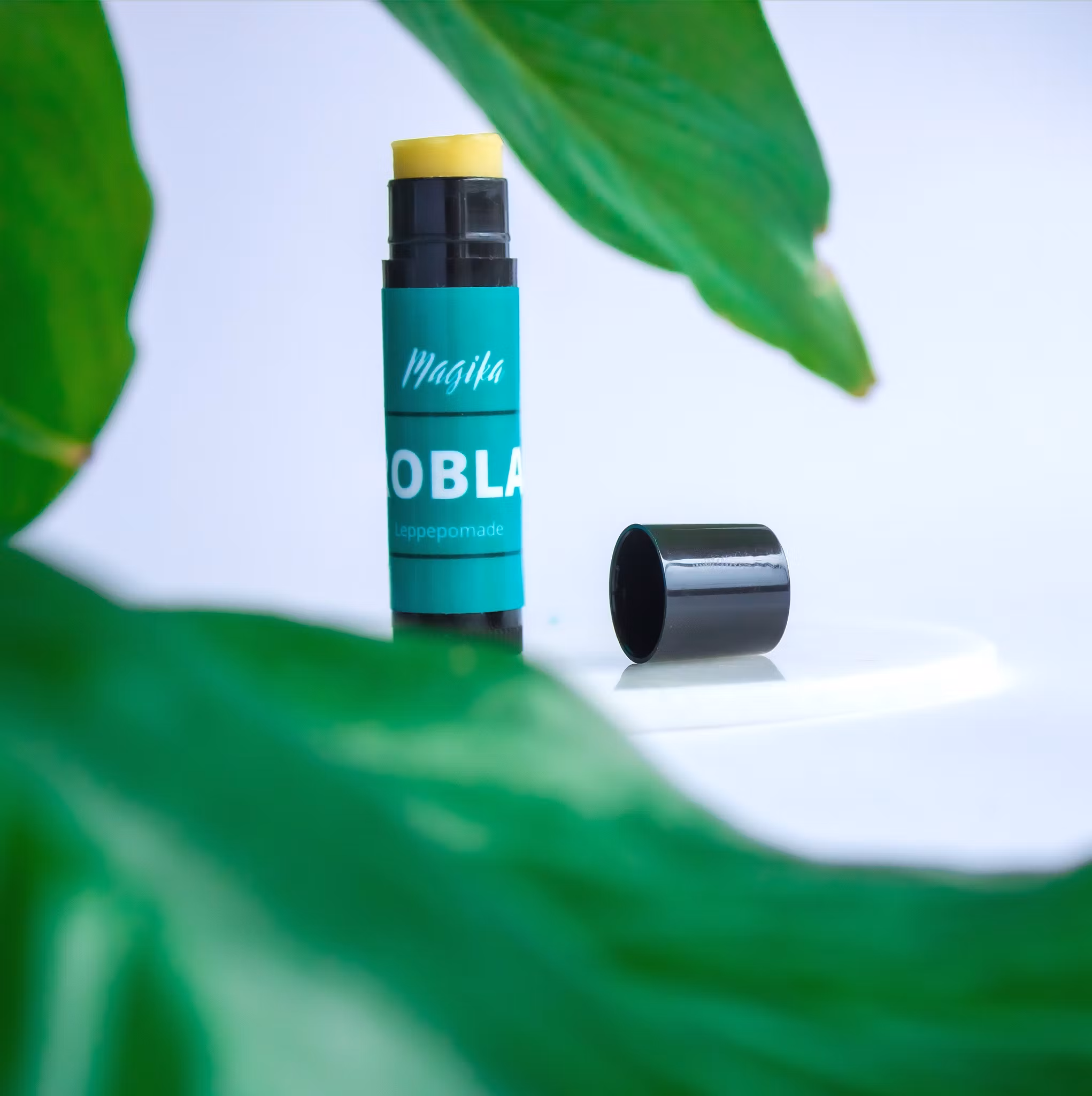 Groblad leppepomade