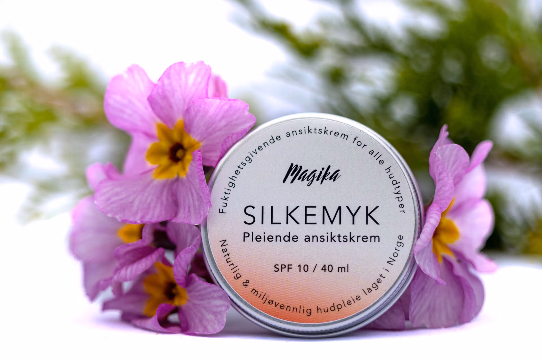 Prøve pleiende ansiktskrem 10 ml.