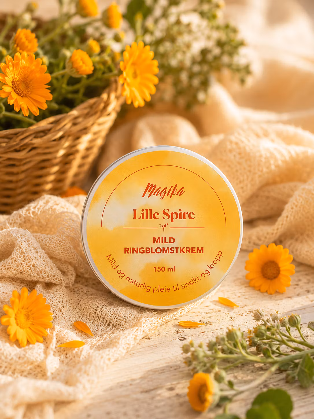 Mild Ringblomstkrem prøve 10 ml
