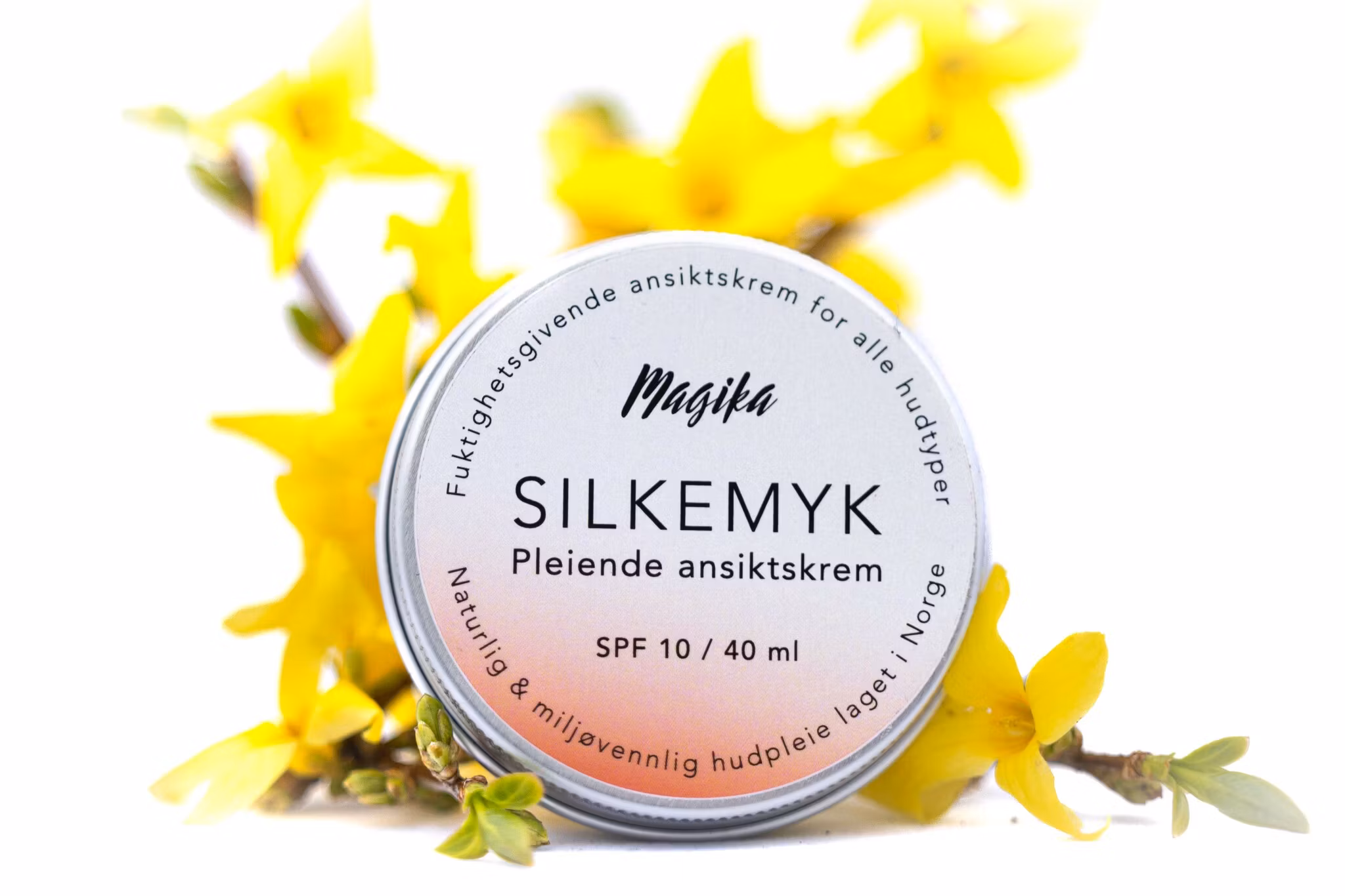 Silkemyk pleiende ansiktskrem 40 ml