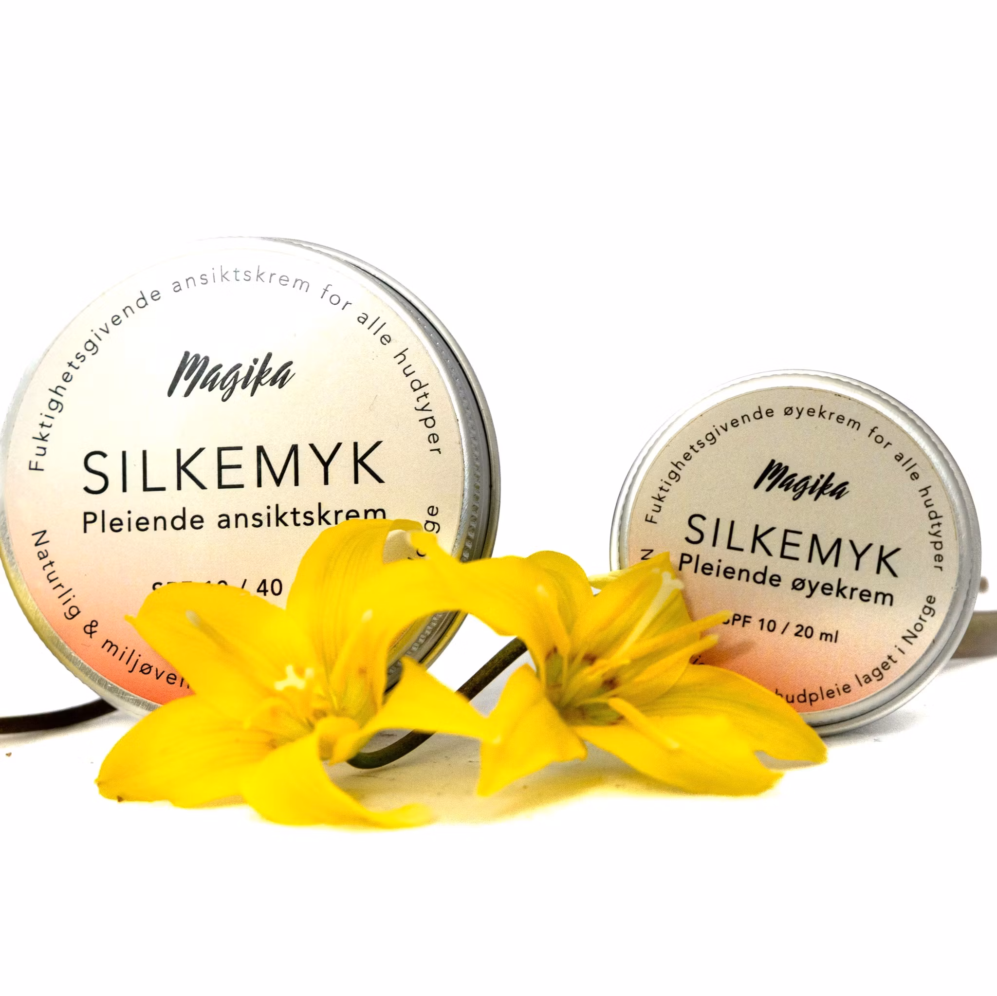 Silkemyk hudpleiepakke