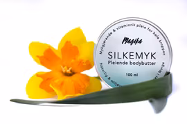 Silkemyk pleiende bodybutter