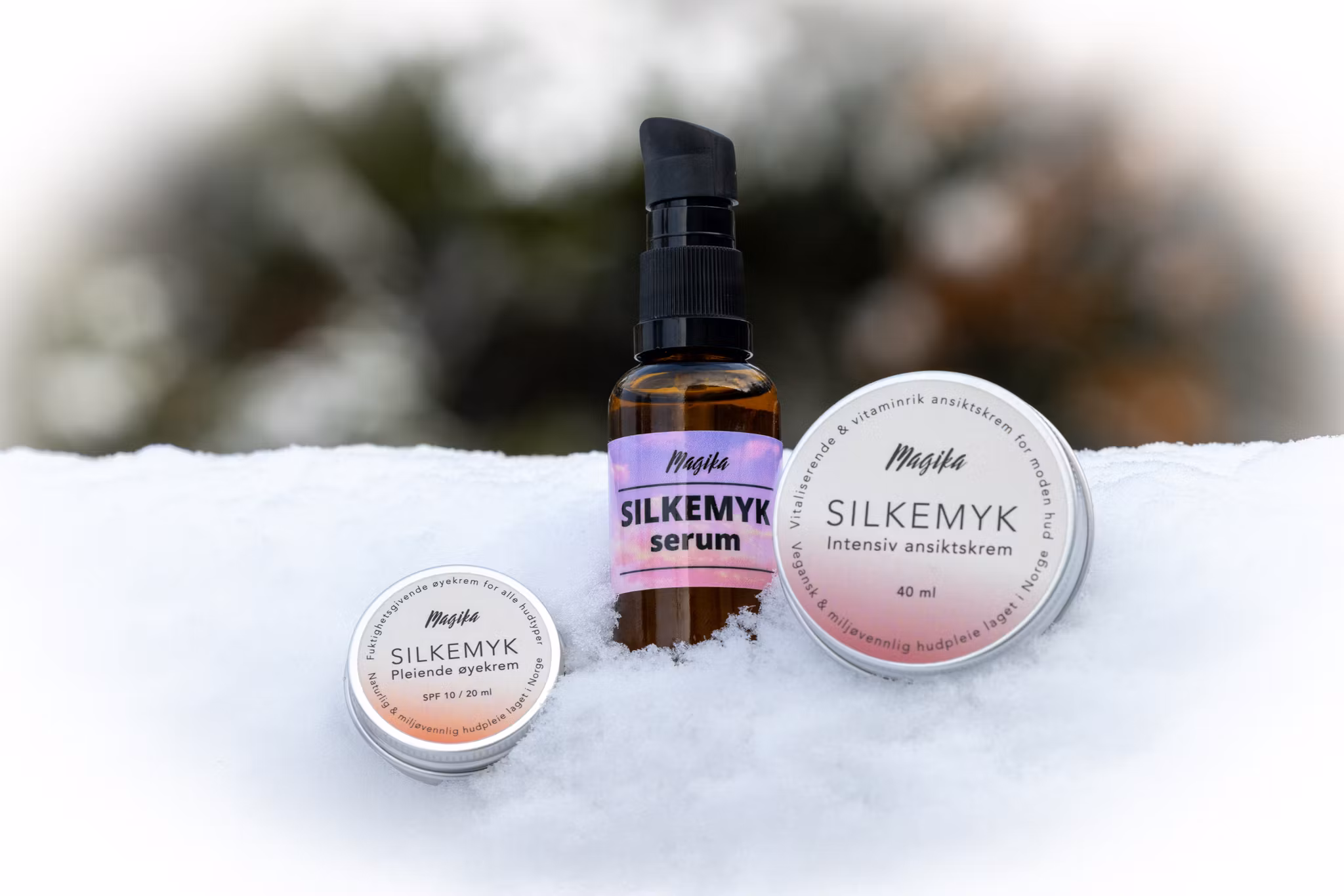 Gavepakke til ansiktet.