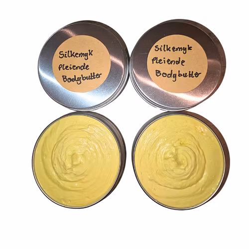 Silkemyk pleiende bodybutter prøve 40 ml