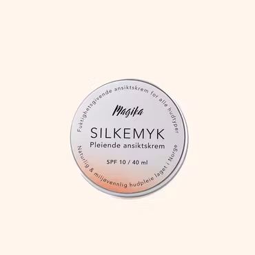 Silkemyk pleiende ansiktskrem 40 ml
