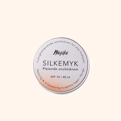 Silkemyk pleiende ansiktskrem 40 ml