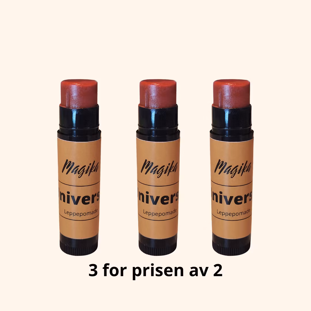3 for 2 universal leppepomade med farge