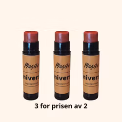 3 for 2 universal leppepomade med farge