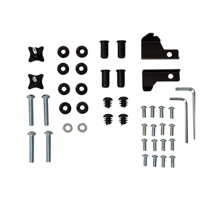Komplett skruv set Flexxy enkelbur (reservdel)