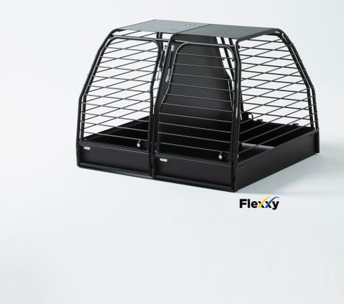 Flexxy hundbur dubbel Medium