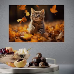 Kitten Playing