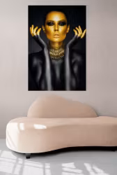 Gold and Black