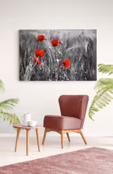 Røde blomster