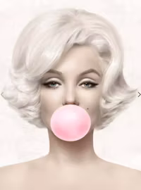Marilyn Monroe bubble gum