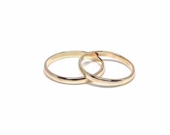 Ringar i äkta 8 karat guld