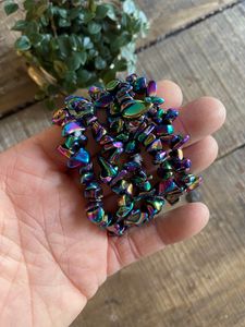 Armband Hematit Aura (Chips)