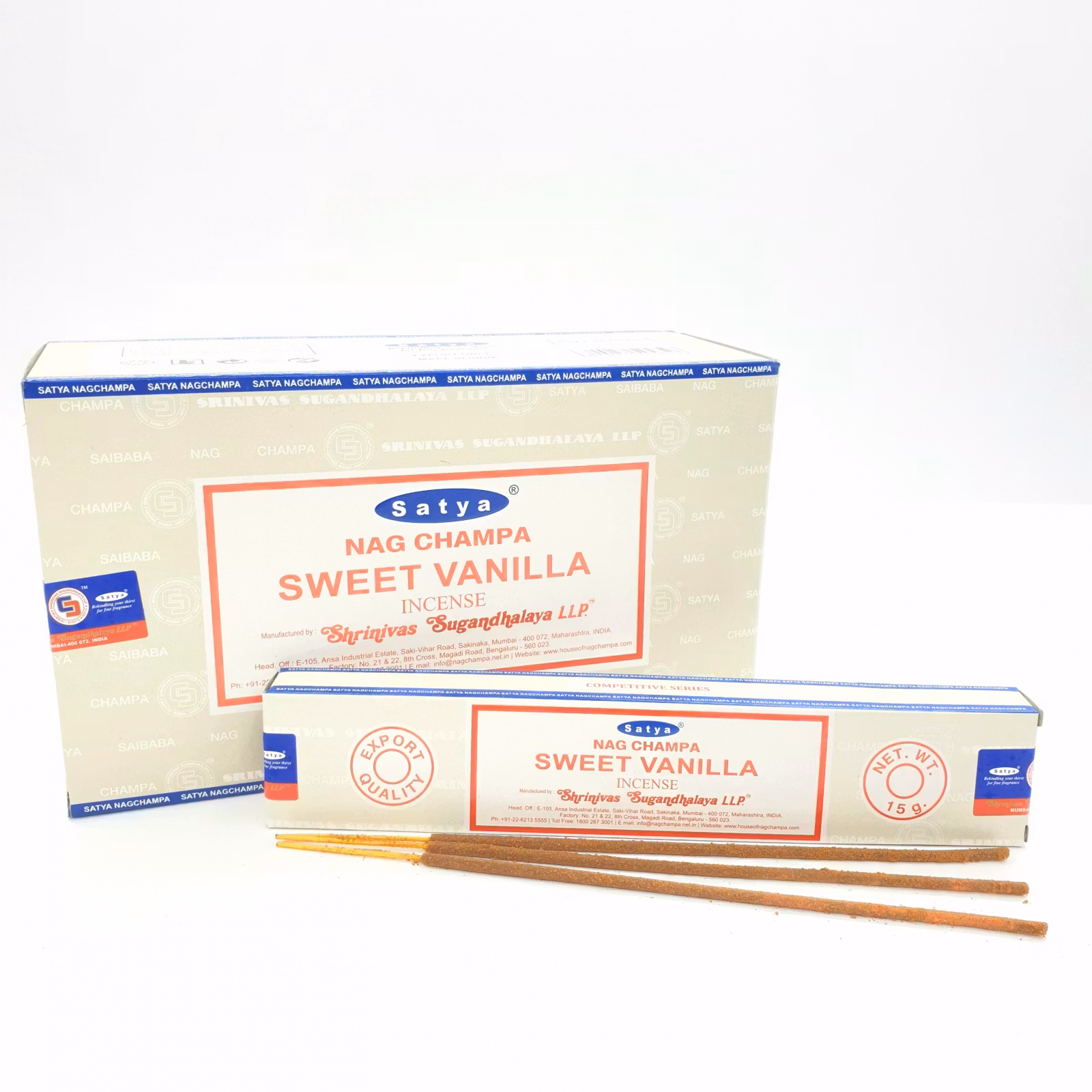 Nag Champa Sweet Vanilla (Satya)