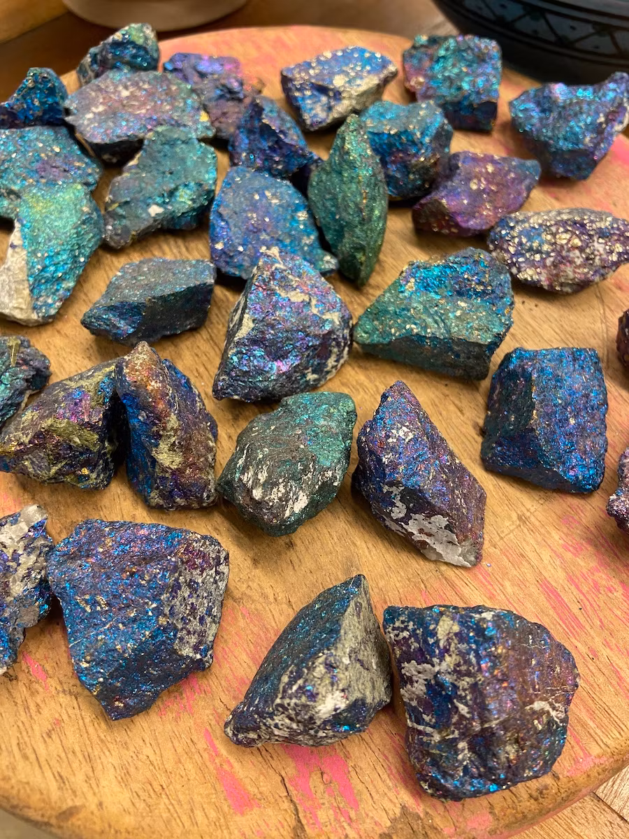 Bornite (Påfågelsten)