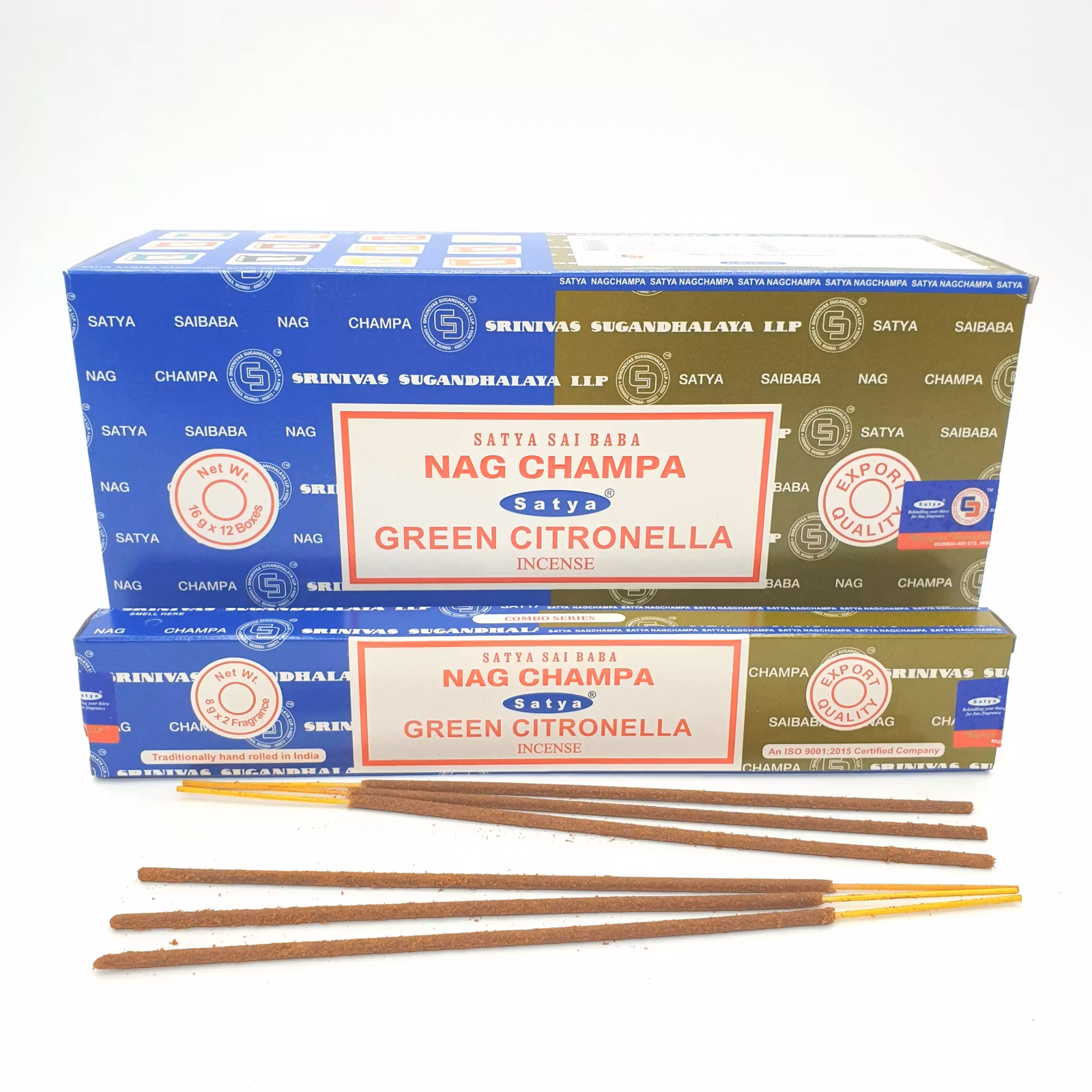 Sai Baba Nag Champa & Green Citronella (Satya)