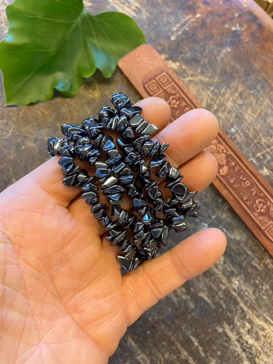 Armband Hematit (Chips)