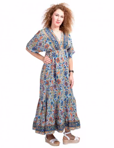 Klänning Ilona (Ljusblå)