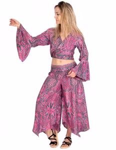 Byxor + Topp Alba (Rosa)