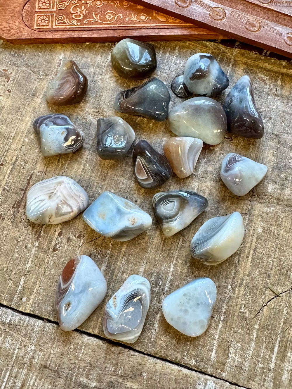 Botswana Agat, trumlad