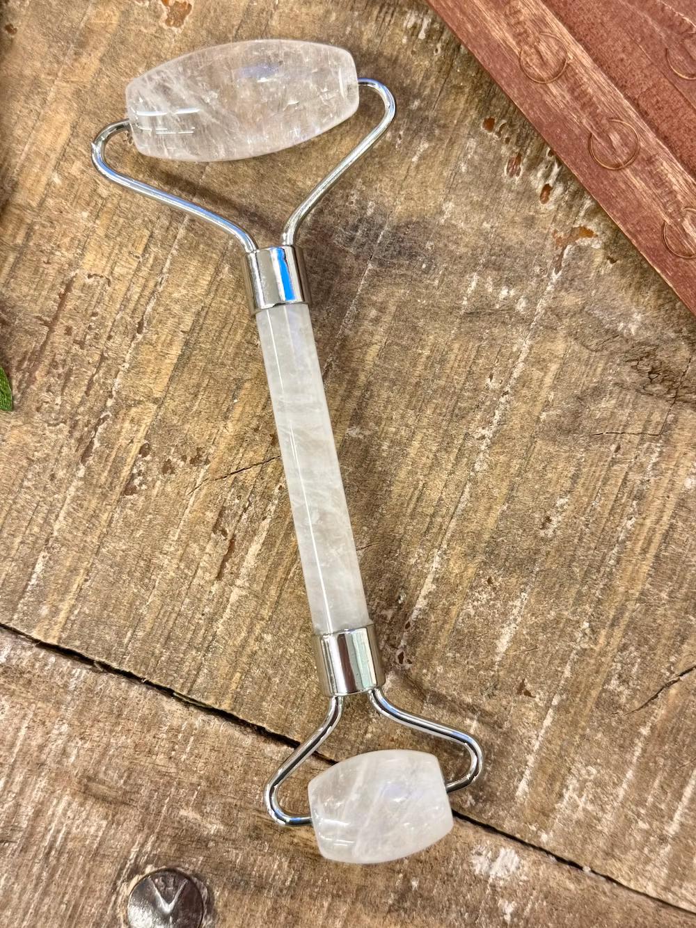 Ansiktsroller Bergkristall (Silver)