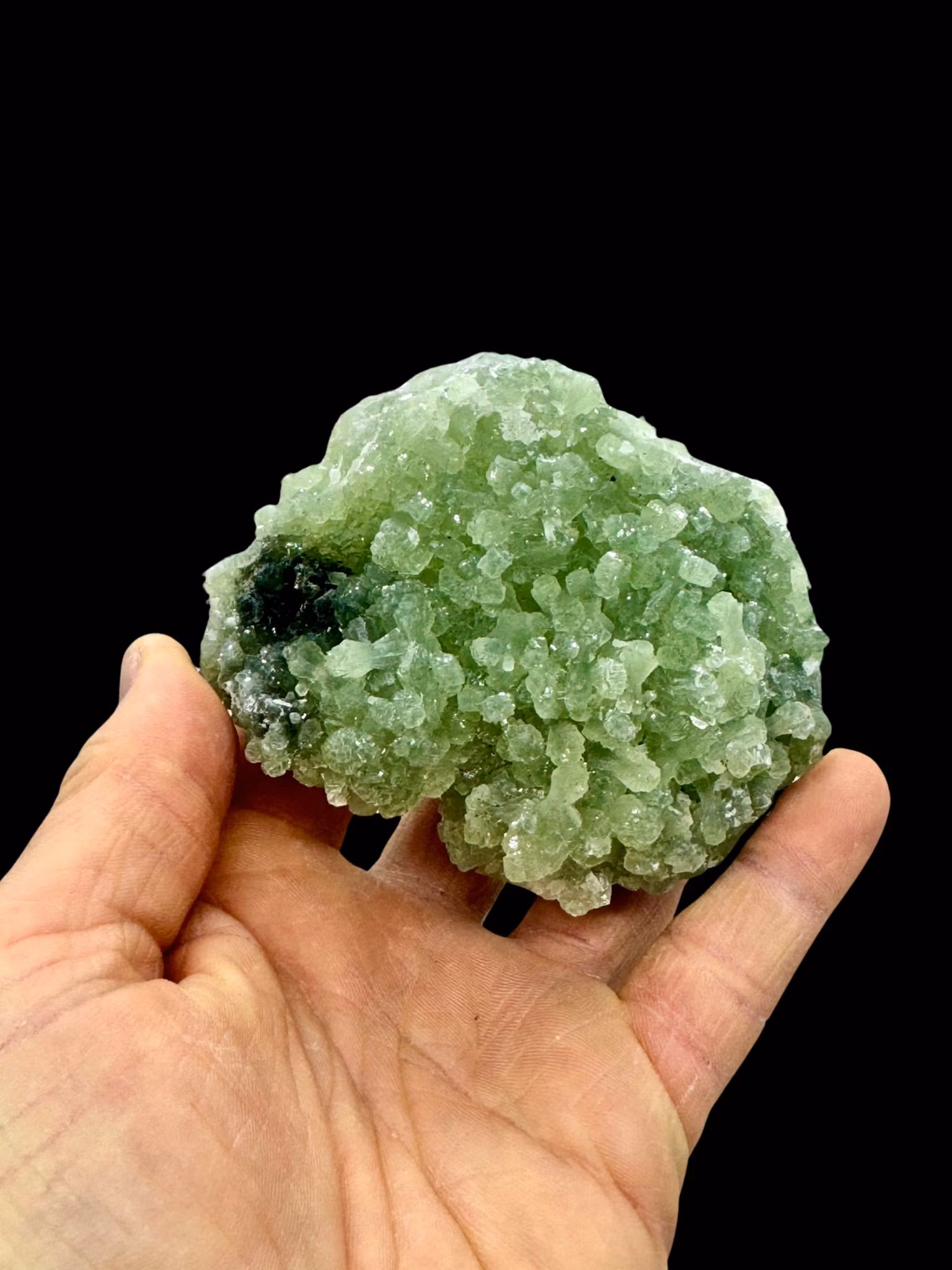 Kluster Prehnit AA-kvalitet