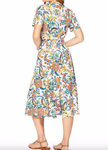 Klänning (Vitmönstrad, Aller Simplement)