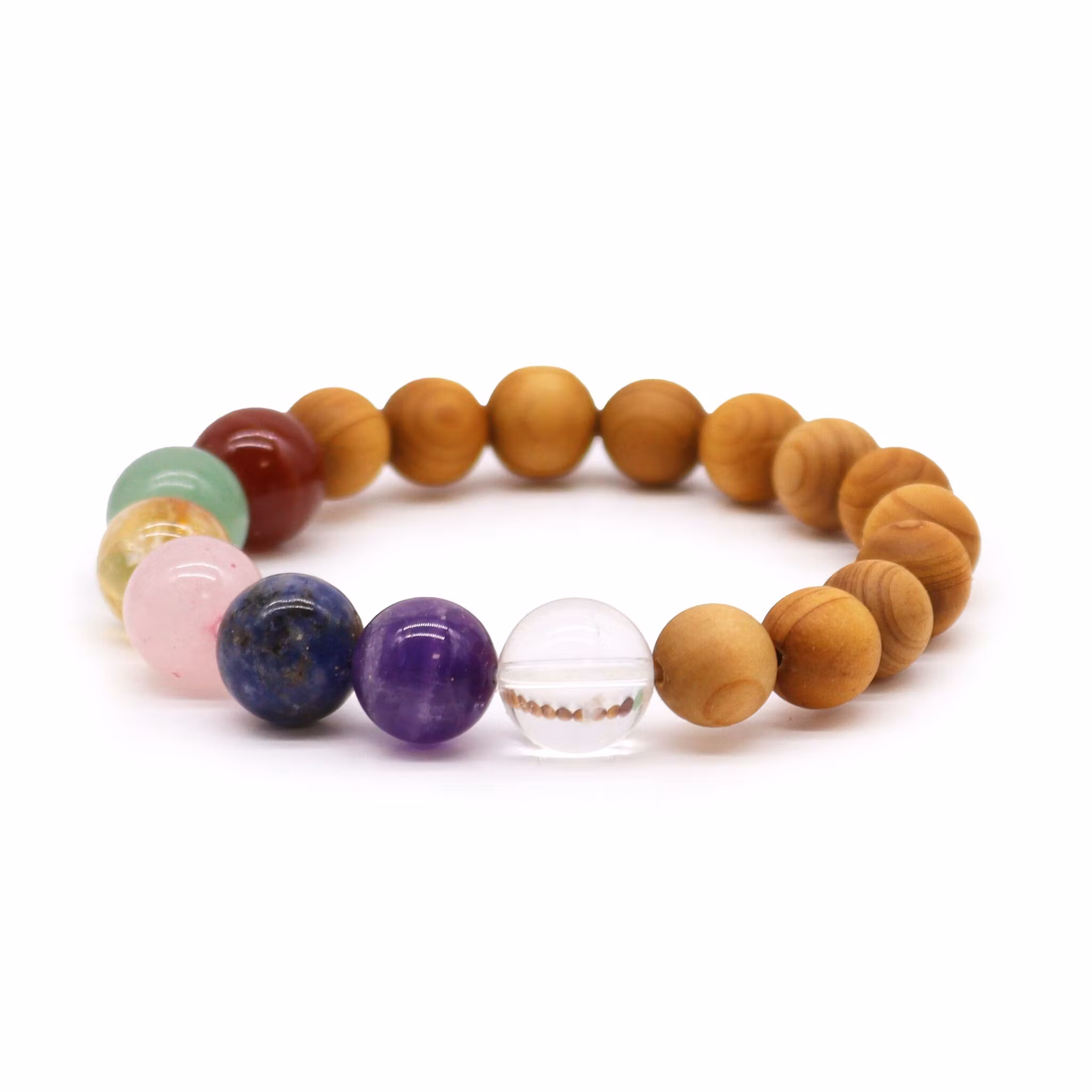 Armband Chakra & Sandalwood (10 mm)