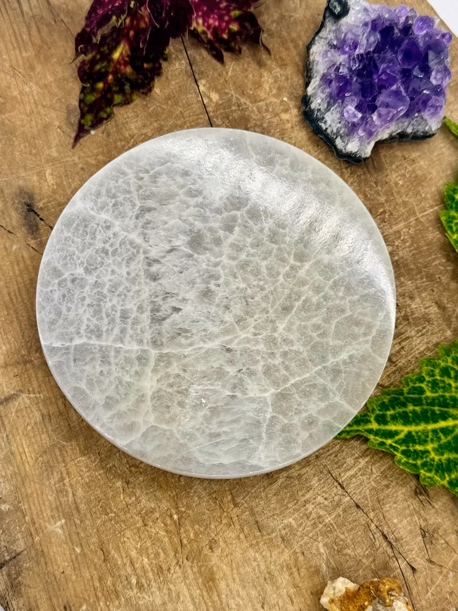 Platta Selenit (Rund) XXL