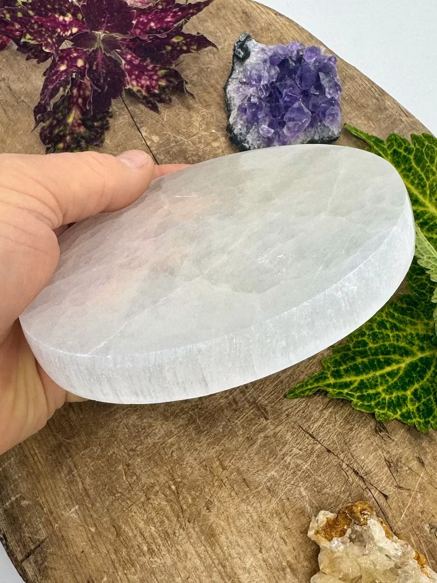 Platta Selenit (Rund) XXL