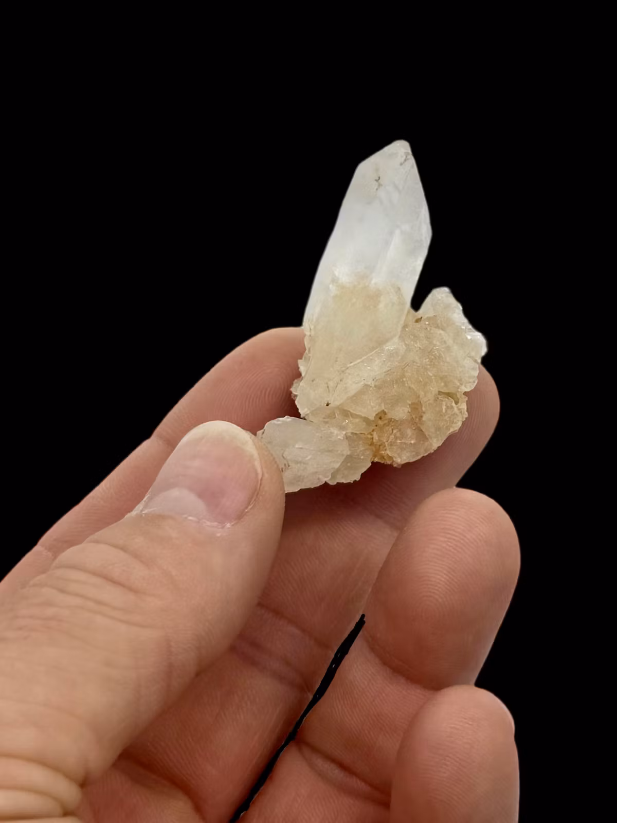 Kluster Bergkristall (Madagaskar)