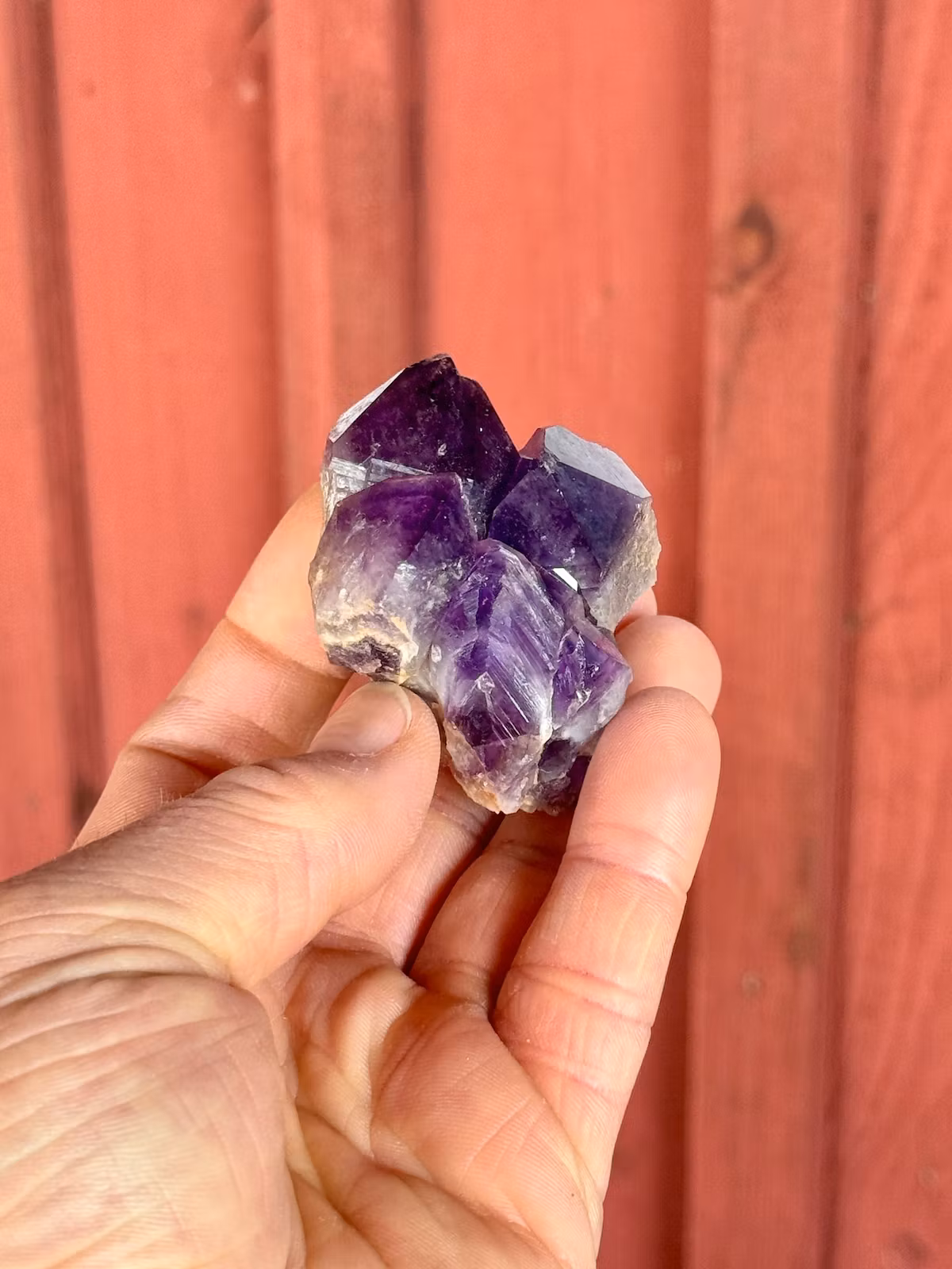 Ametist, kluster (Mapatizya, Zambia) AAA-kvalitet