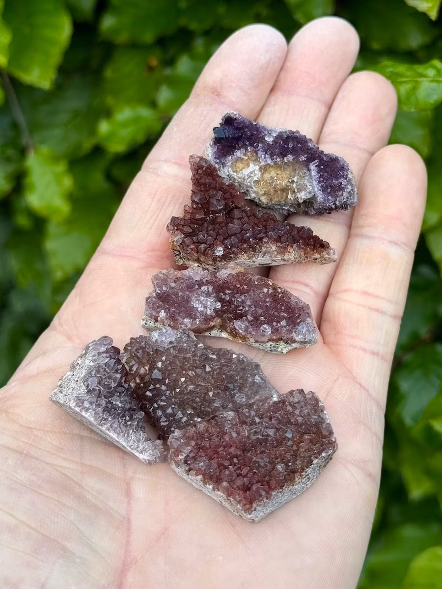 Kluster Röd ametist (Medium)