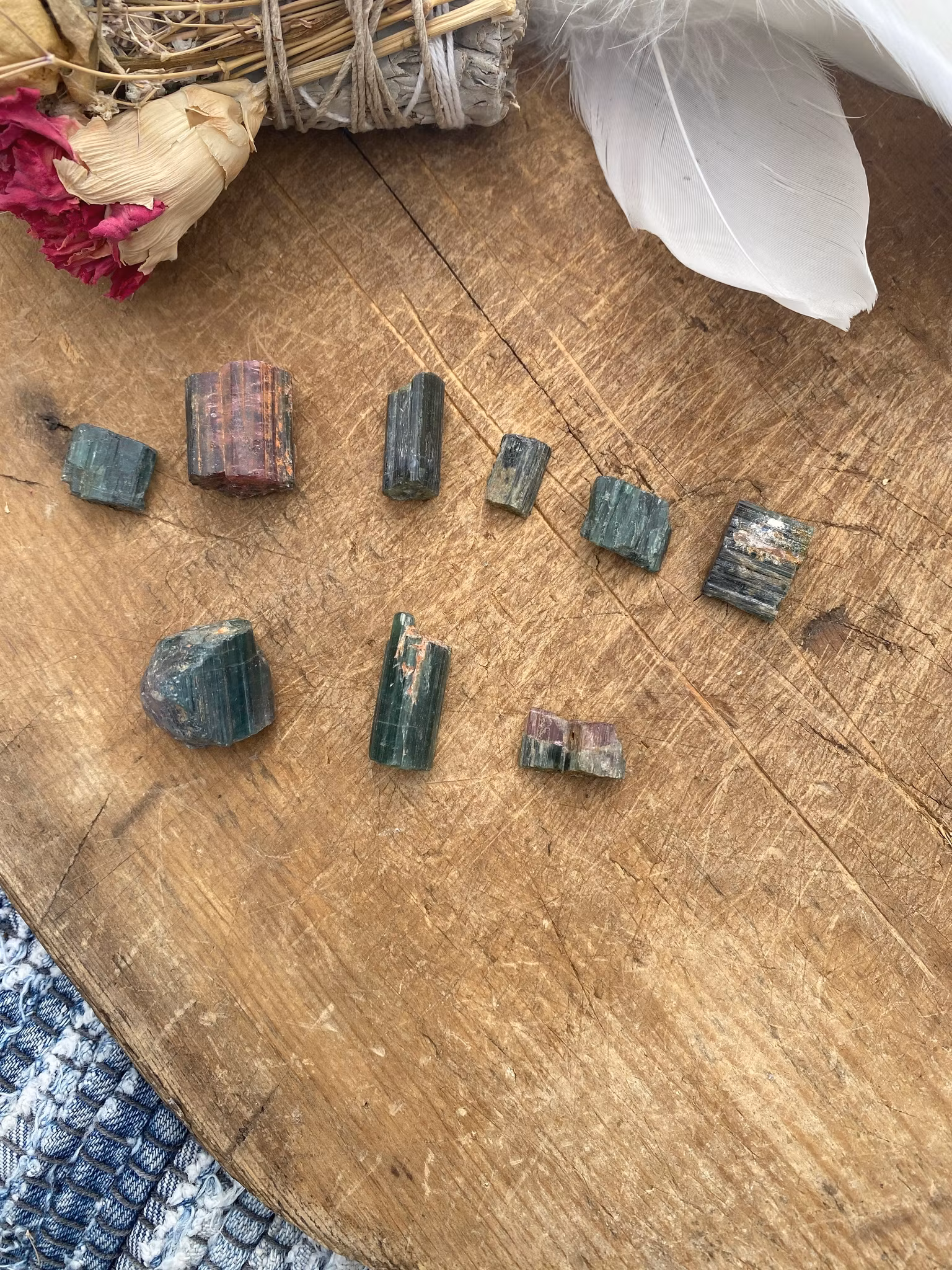 Turmalin Vattenmelon, rå