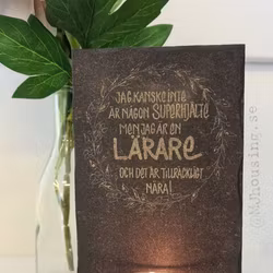 Ljushållare Lärare