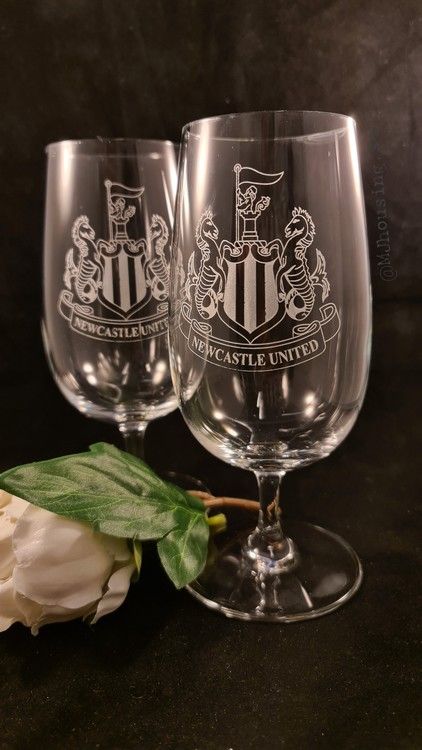 Graverat Ölglas L O G G A