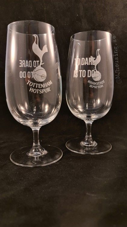 Graverat Ölglas L O G G A