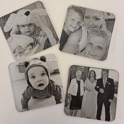 Glasunderlägg Exklusive med Foto