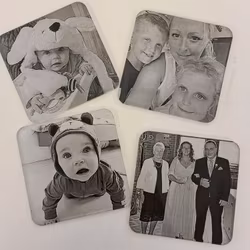 Glasunderlägg Exklusive med Foto