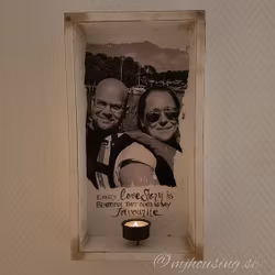 Trälåda T-light
