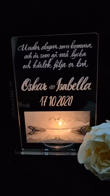 Ljushållare Glasklar
