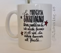 Mugg Medicinsk Sekreterare